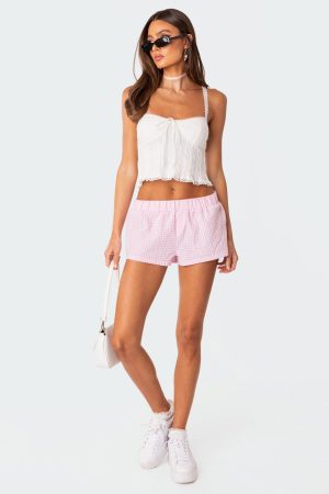 Gingham Boxer Shorts