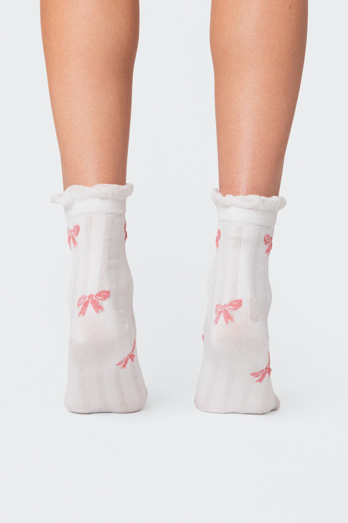 Bow Printed Socks - Image 3