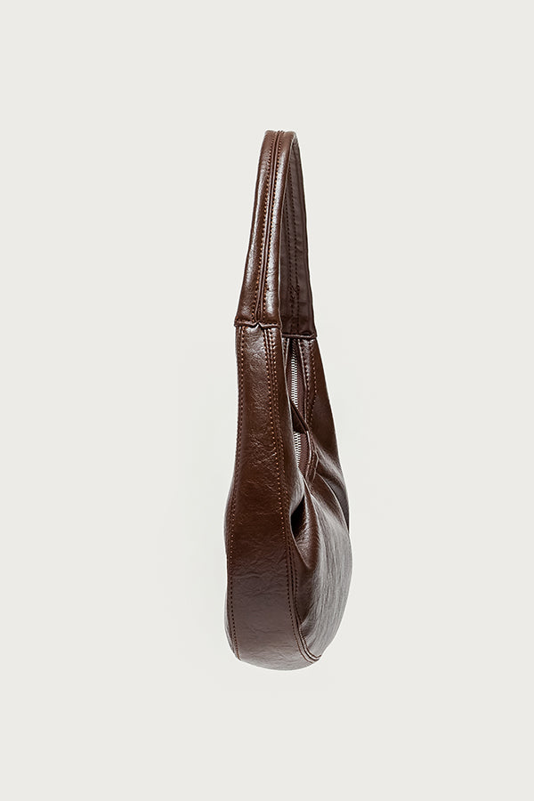 So Chic Faux Leather Shoulder Bag - Image 4