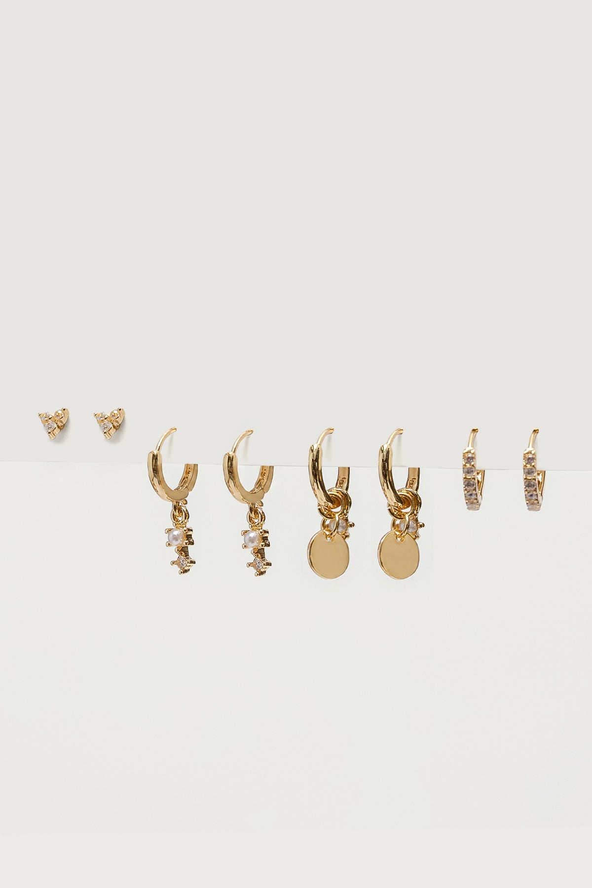 Assorted Stud & Hoop Earrings Pack - Image 2