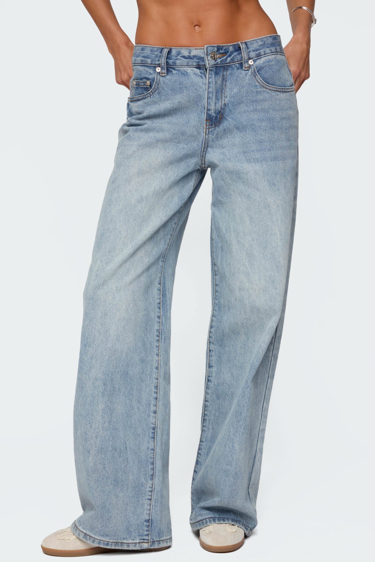 Ery Mid Rise Baggy Jeans - Image 2