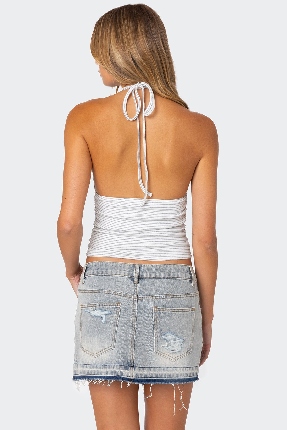 Lanai Striped Halter Top - Image 5