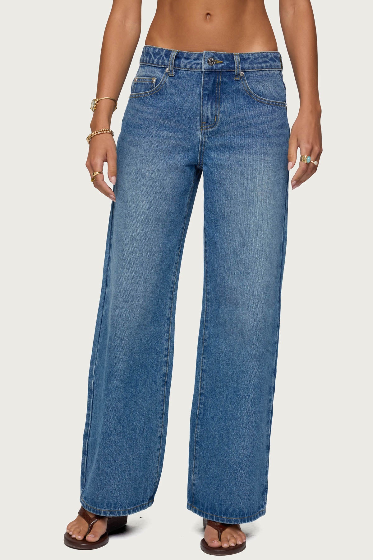 Ery Mid Rise Baggy Jeans - Image 2