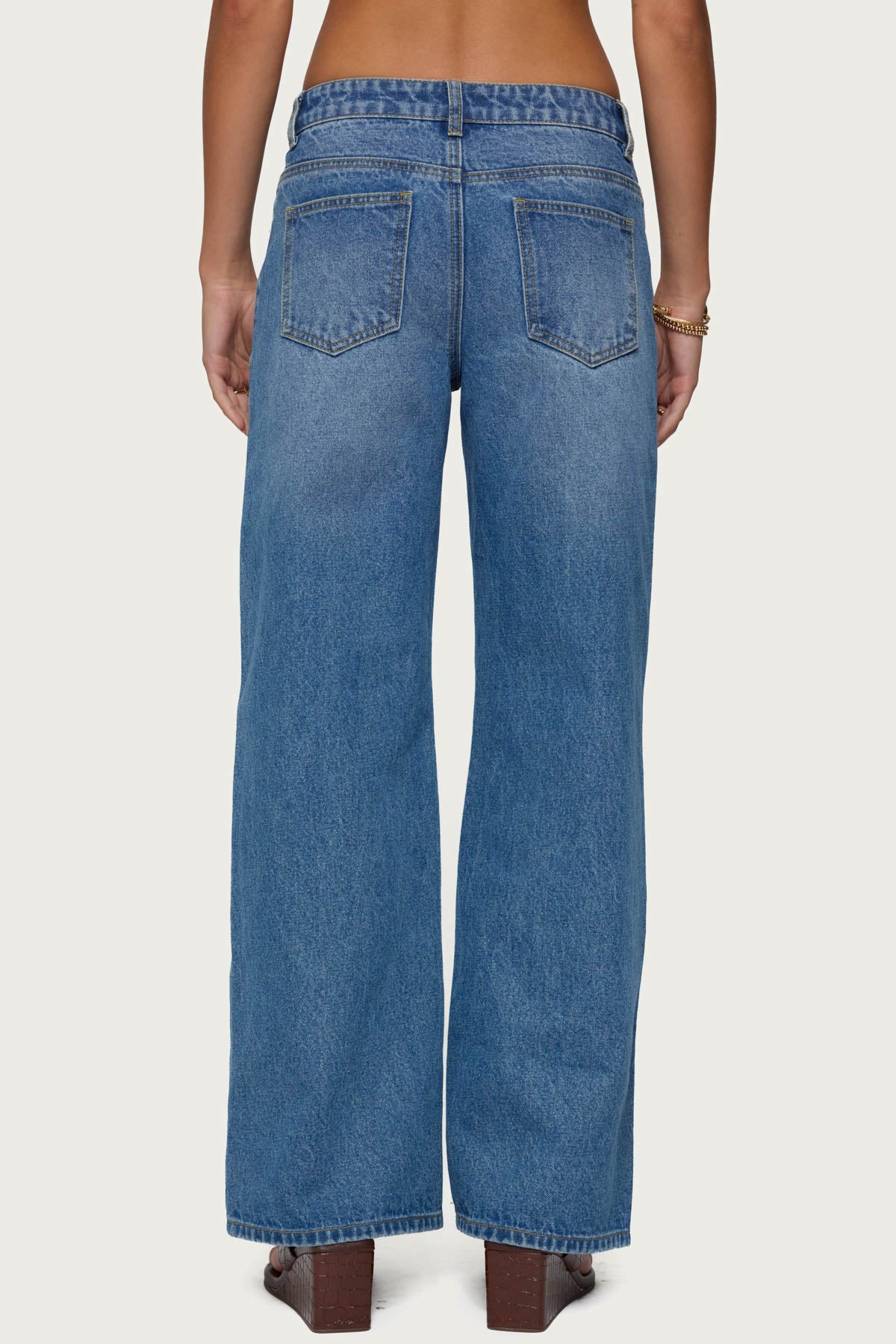 Ery Mid Rise Baggy Jeans - Image 5