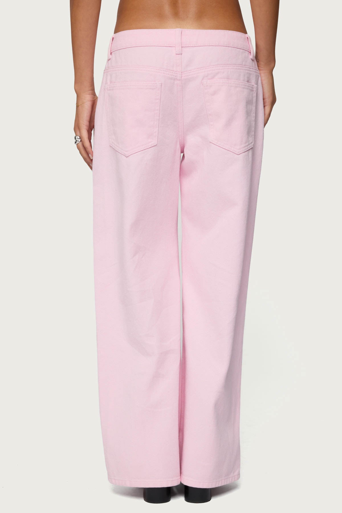 Petite Roman Low Rise Baggy Jeans - Image 5
