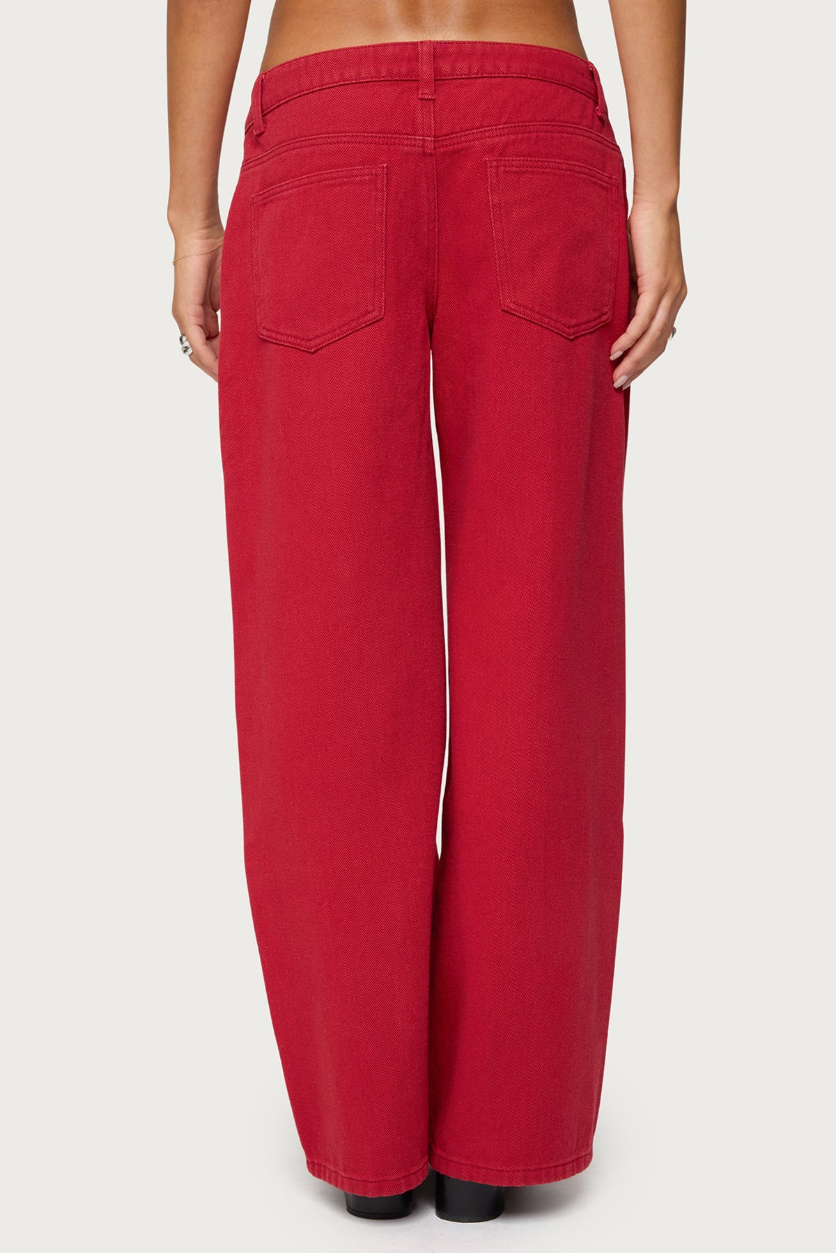 Petite Roman Low Rise Baggy Jeans - Image 5