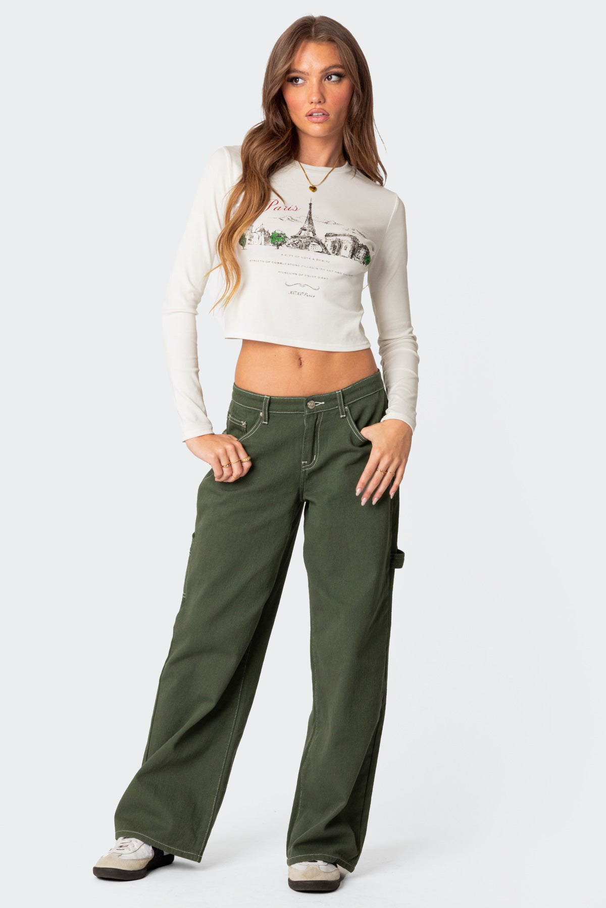 Brenda Low Rise Baggy Carpenter Jeans - Image 3