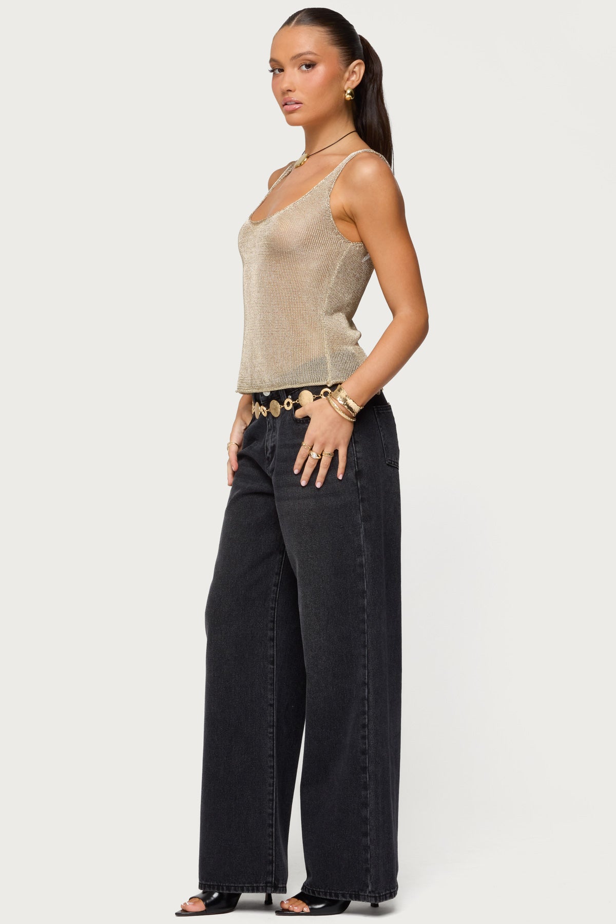 Ery Mid Rise Baggy Jeans - Image 3