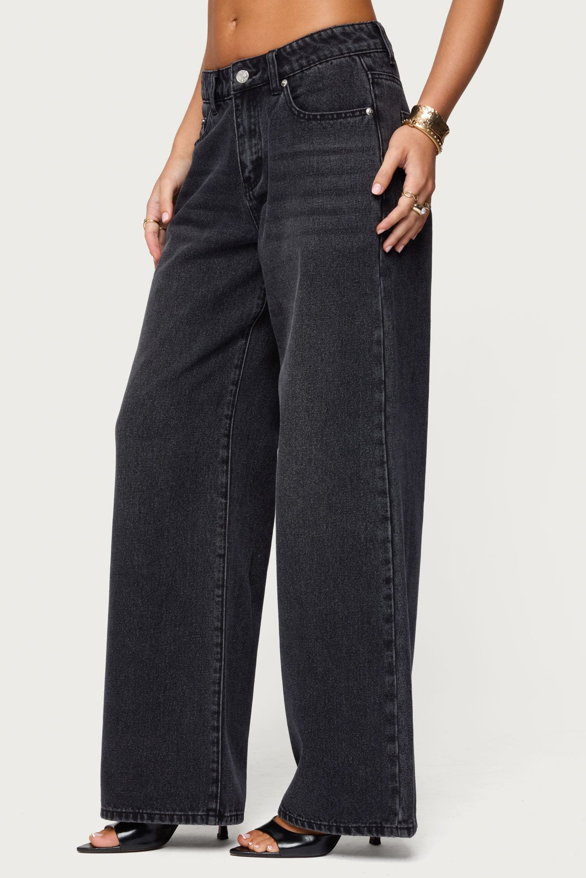 Ery Mid Rise Baggy Jeans - Image 4