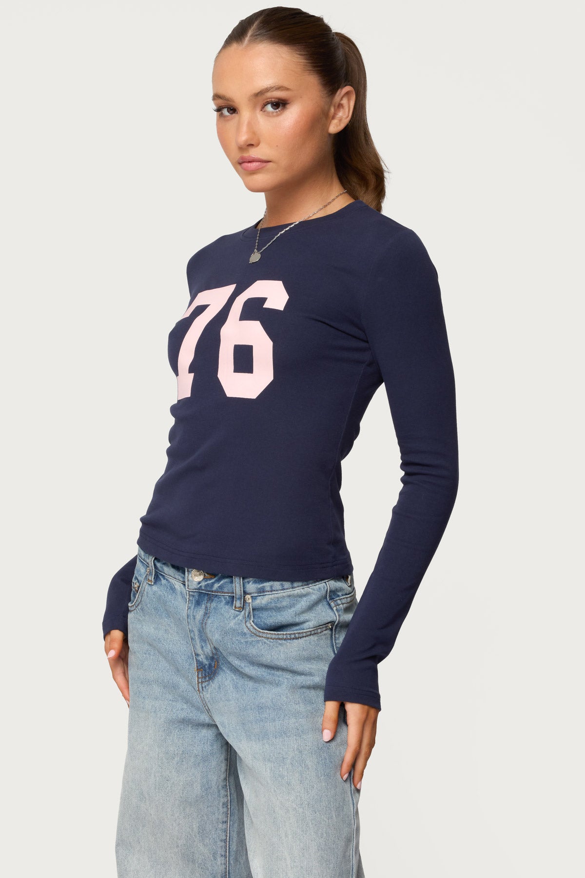 76 Long Sleeve T Shirt - Image 4