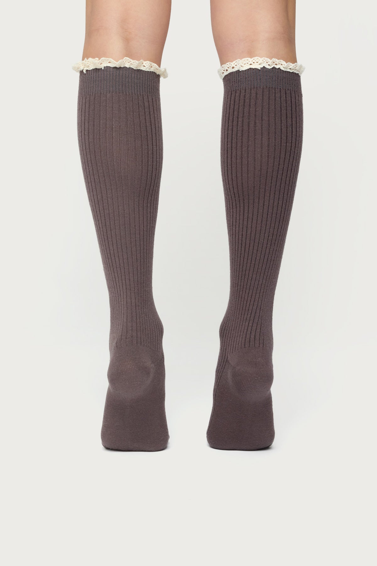 Lacey Ruffle Knee High Socks - Image 4