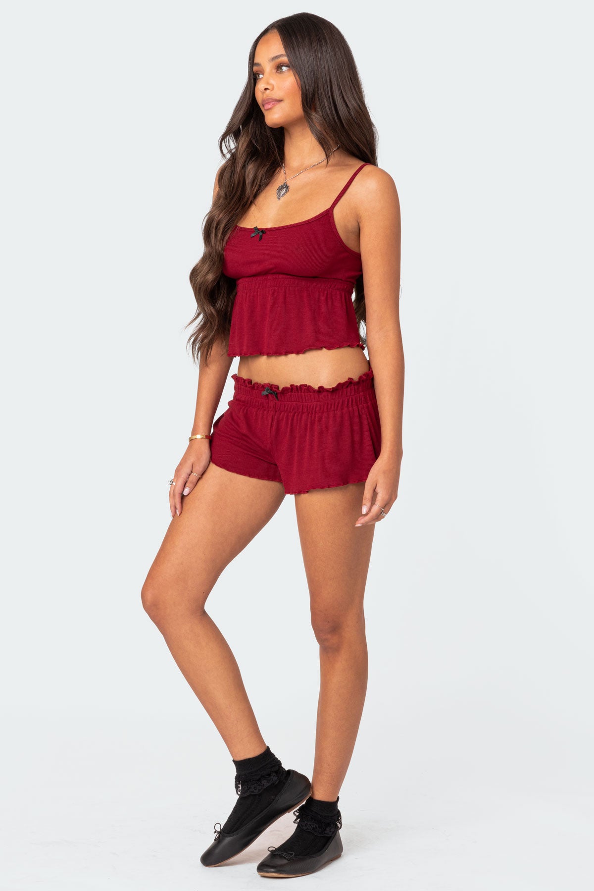 Gilmore Ribbed Shorts - Image 3