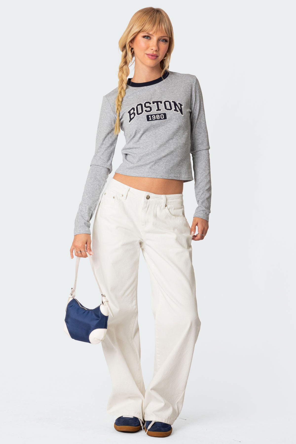 Boston Long Sleeve T Shirt - Image 2