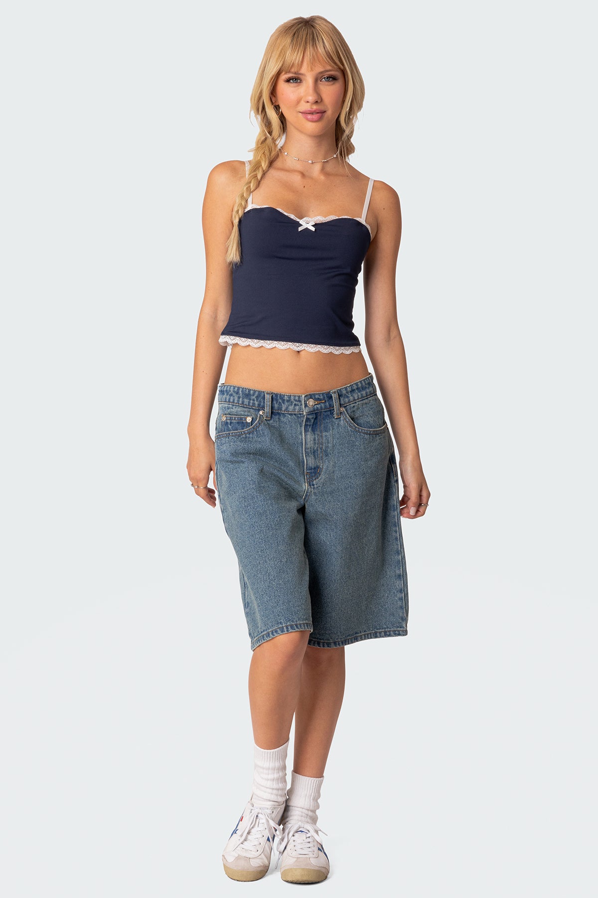 Alara Lace Trim Tank Top - Image 2