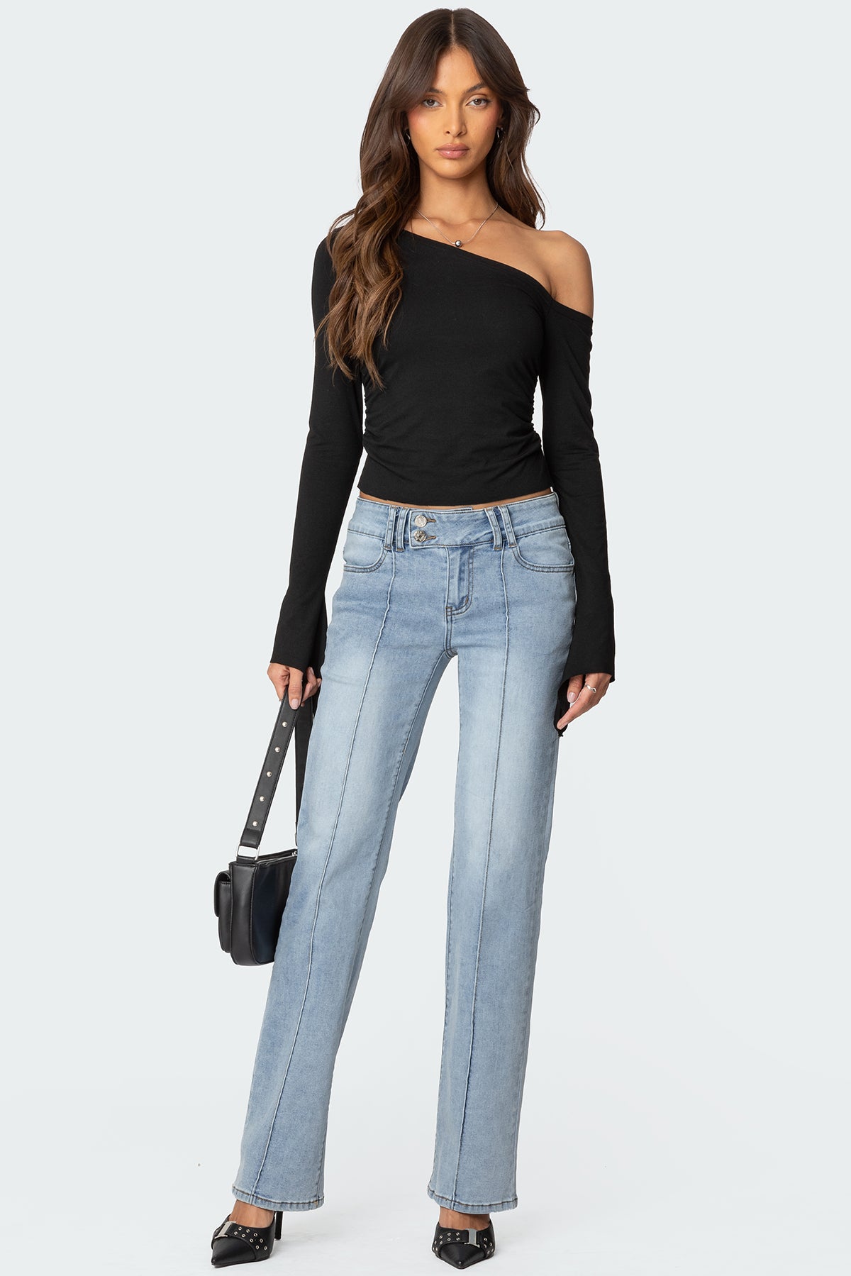 Avril Low Rise Bootcut Jeans - Image 5