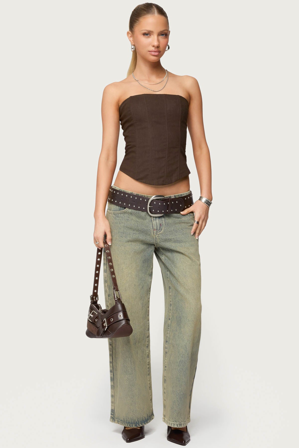 Hadar Linen Look Corset - Image 2
