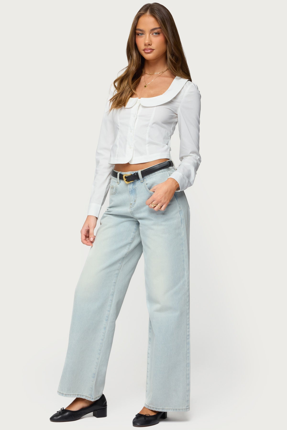 Ery Mid Rise Baggy Jeans - Image 4
