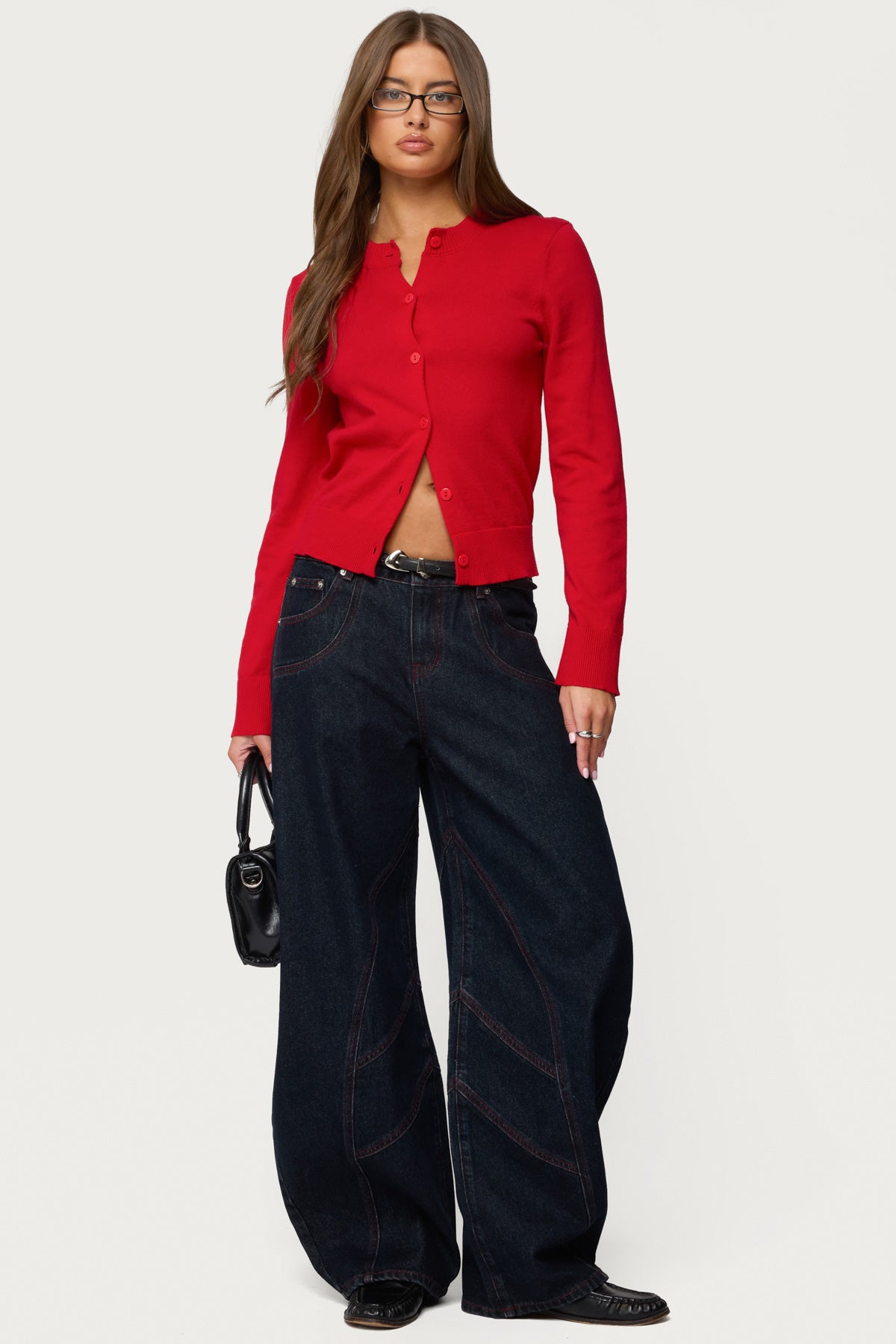 Hollie Button Up Cardigan - Image 2