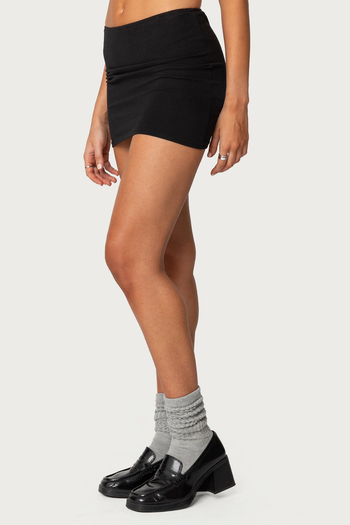 Aisha Low Rise Mini Skirt - Image 4