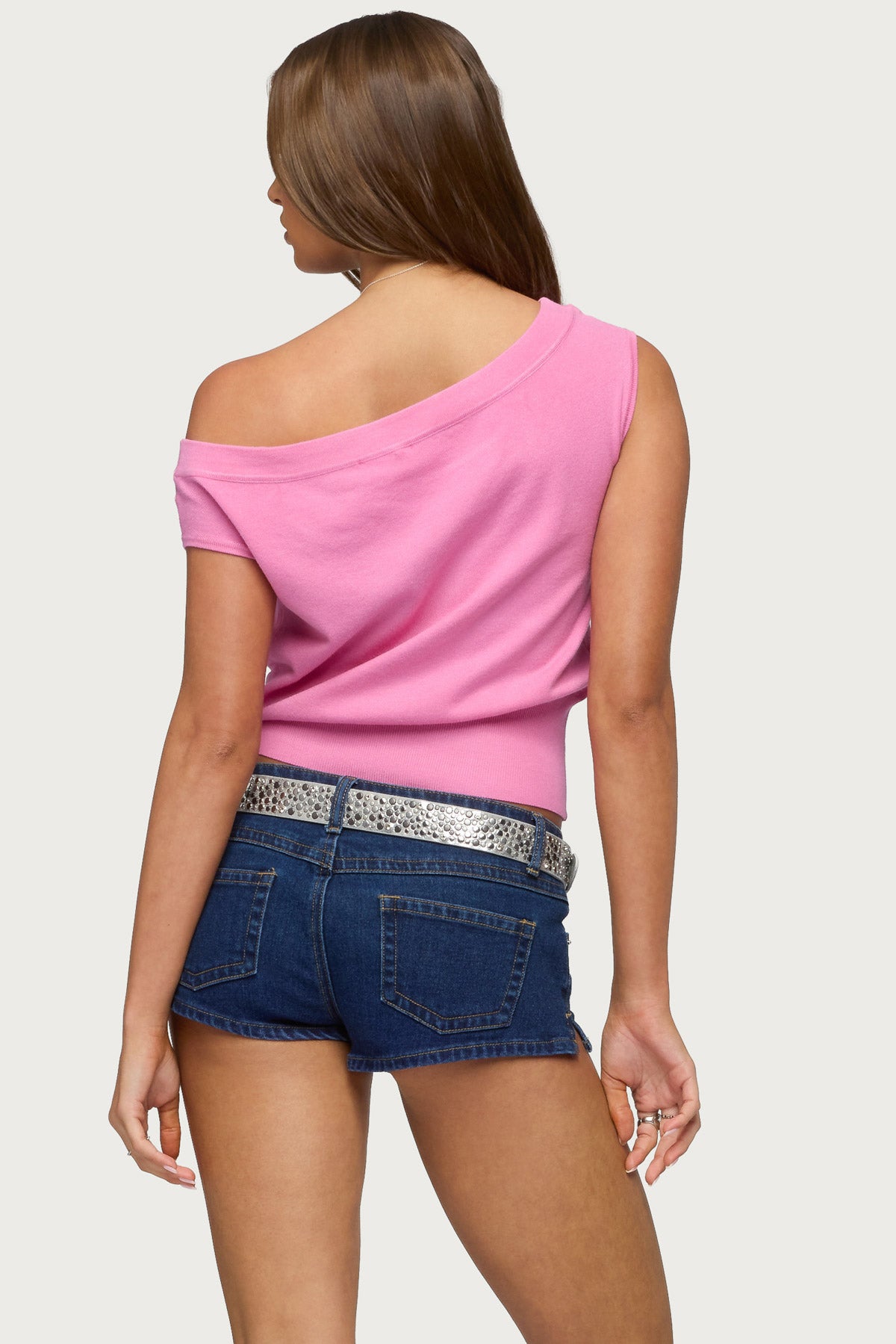 Michaela Off Shoulder Knit Top - Image 4
