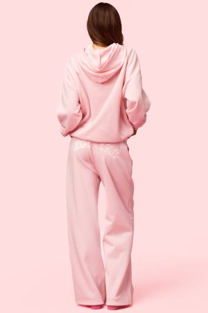 Edikted Hearts Barbie™ Baggy Sweatpants