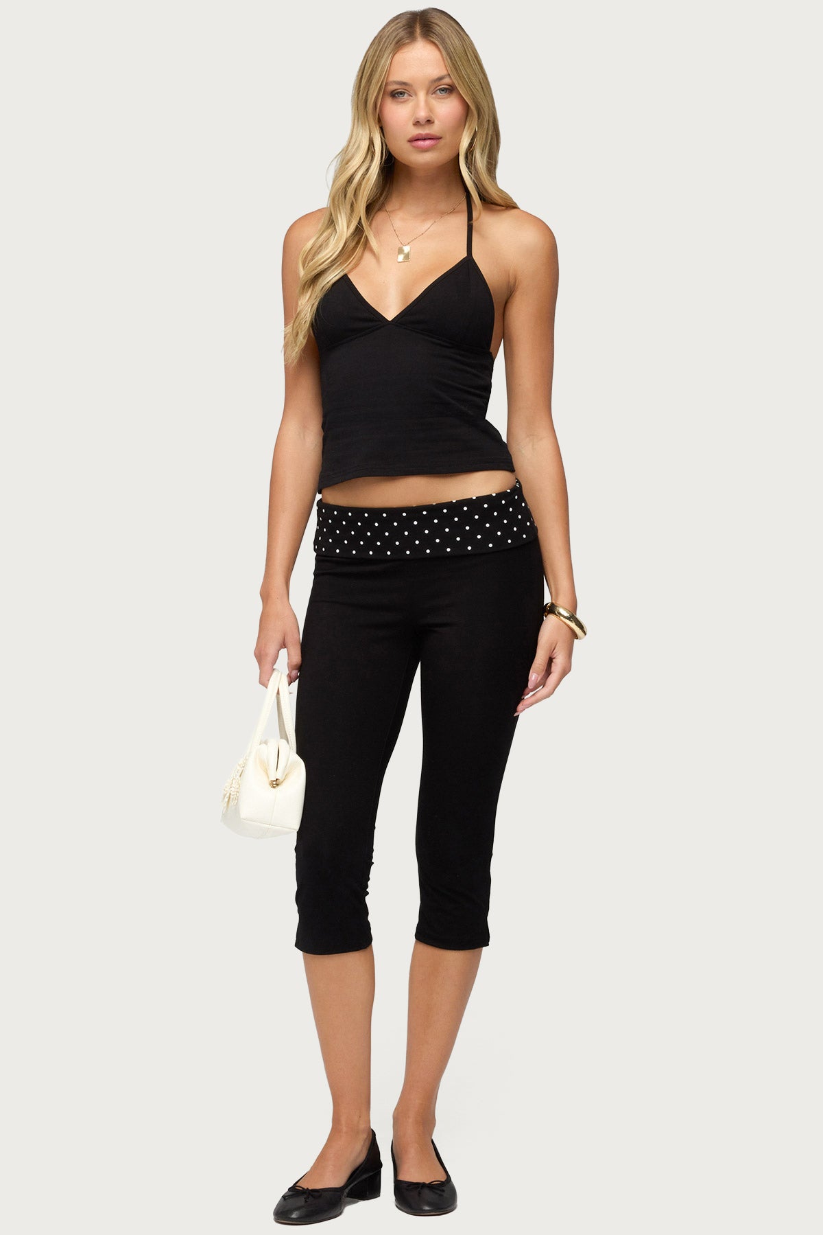Noriah V Neck Halter Top - Image 4