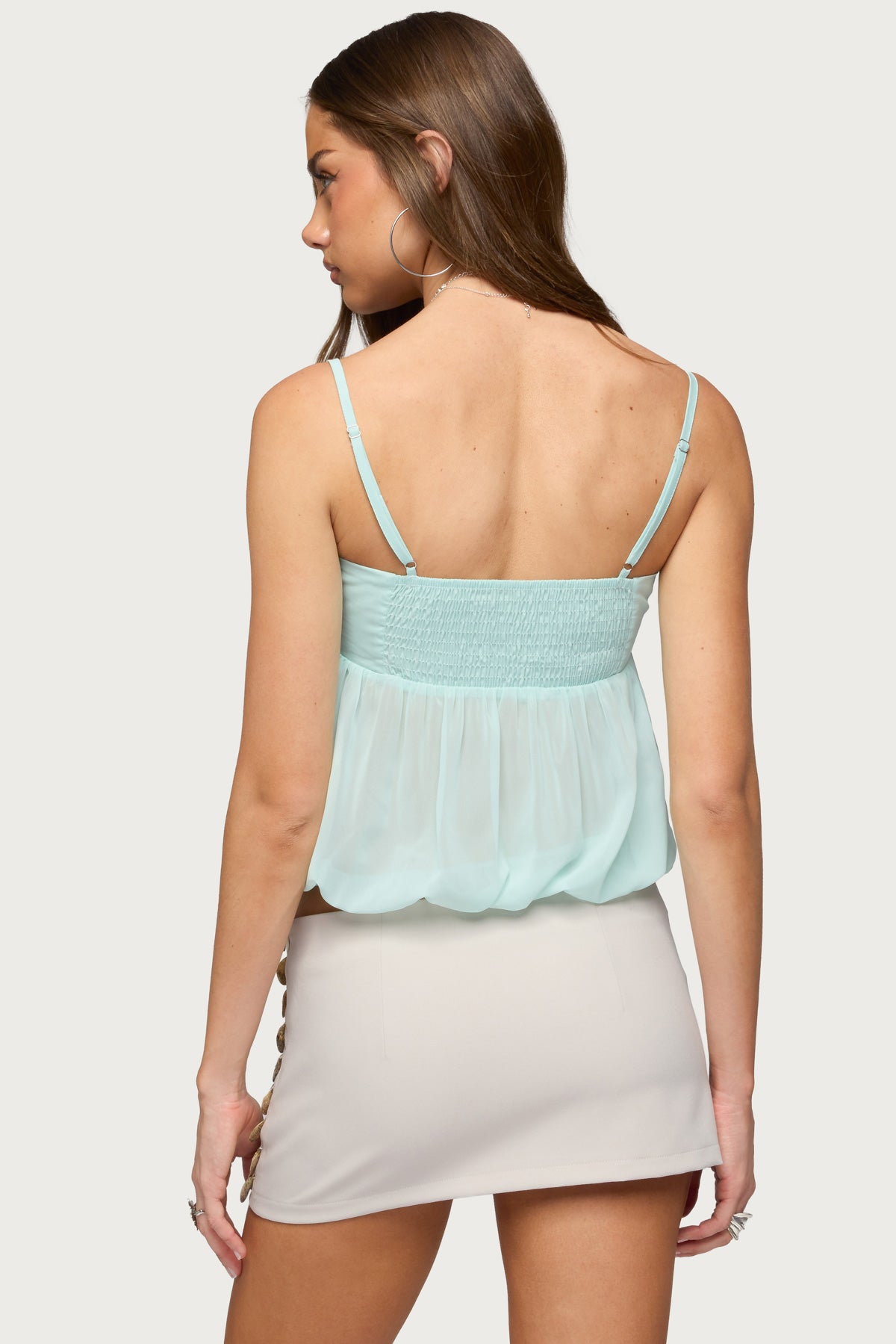 Helena Chiffon Bubble Top - Image 5