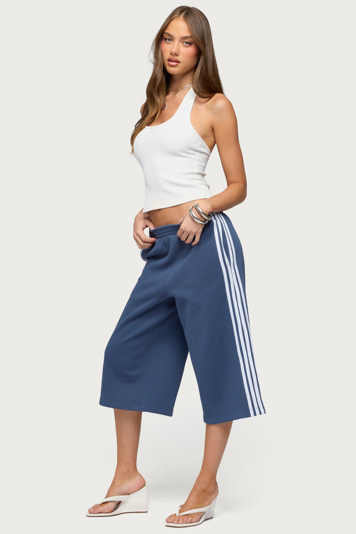 Uma Stripey Bermuda Shorts - Image 4